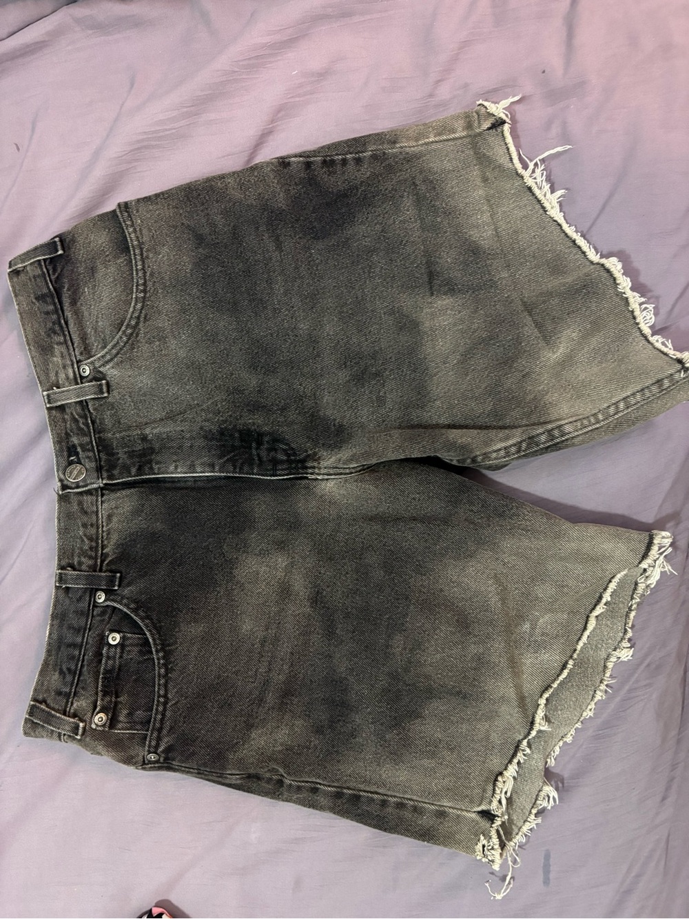 Vintage Sonoma Altered Black Denim Shorts